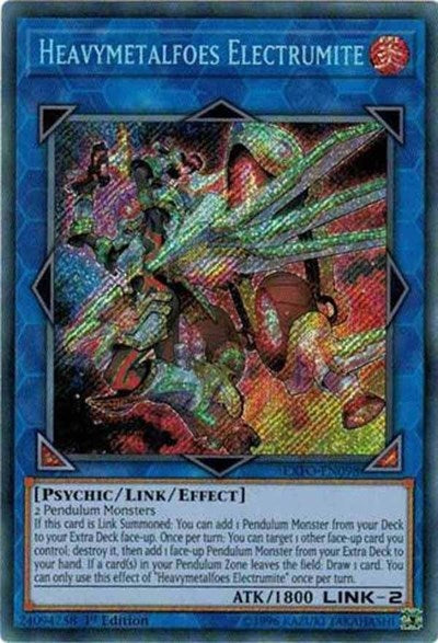 Heavymetalfoes Electrumite [EXFO-EN098] Secret Rare | RetroPlay Games