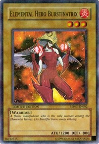 Elemental HERO Burstinatrix [MF03-EN002] Parallel Rare | RetroPlay Games