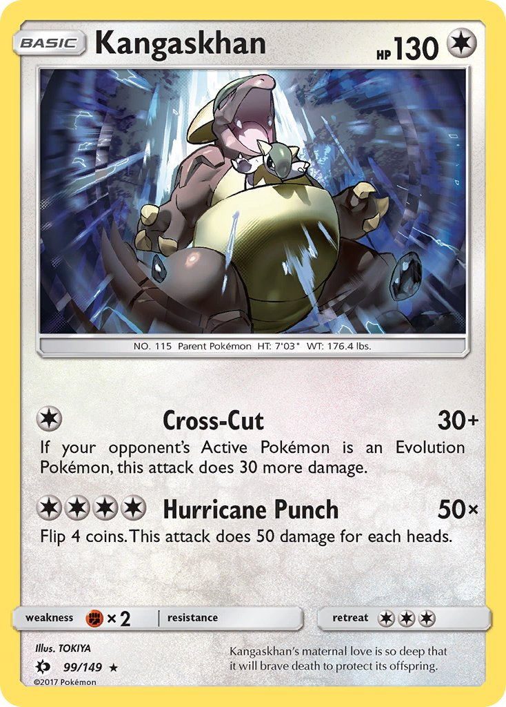 Kangaskhan (99/149) (Theme Deck Exclusive) [Sun & Moon: Base Set] | RetroPlay Games