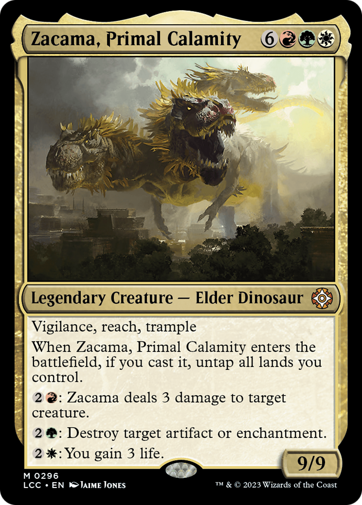 Zacama, Primal Calamity [The Lost Caverns of Ixalan Commander] | RetroPlay Games