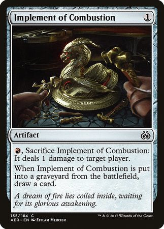 Implement of Combustion [Aether Revolt] | RetroPlay Games