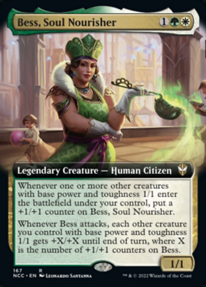 Bess, Soul Nourisher (Extended Art) [Streets of New Capenna Commander] | RetroPlay Games