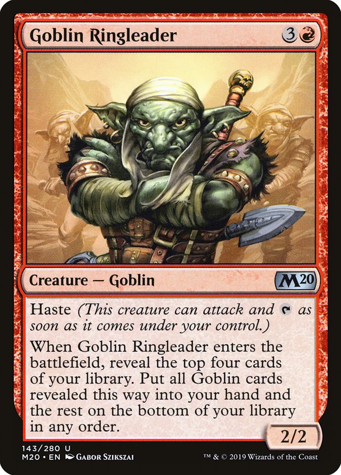 Goblin Ringleader [Core Set 2020] | RetroPlay Games