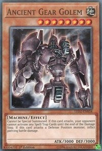 Ancient Gear Golem [LED2-EN034] Common | RetroPlay Games