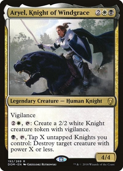 Aryel, Knight of Windgrace [Dominaria] | RetroPlay Games