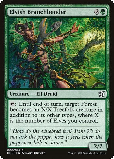 Elvish Branchbender [Duel Decks: Elves vs. Inventors] | RetroPlay Games