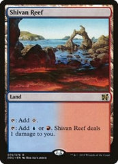 Shivan Reef [Duel Decks: Elves vs. Inventors] | RetroPlay Games