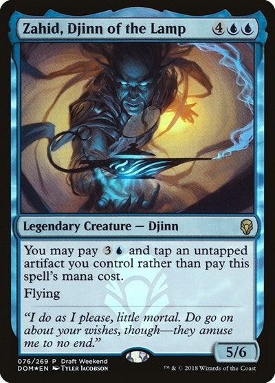 Zahid, Djinn of the Lamp [Dominaria Promos] | RetroPlay Games