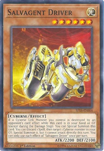 Salvagent Driver [SP18-EN004] Common | RetroPlay Games