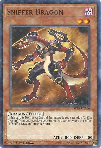 Sniffer Dragon (Starfoil) [SP18-EN026] Starfoil Rare | RetroPlay Games
