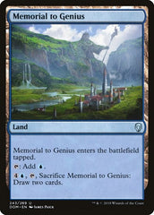 Memorial to Genius [Dominaria] | RetroPlay Games
