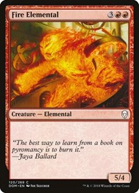 Fire Elemental [Dominaria] | RetroPlay Games