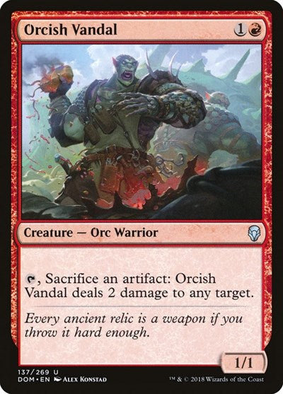 Orcish Vandal [Dominaria] | RetroPlay Games