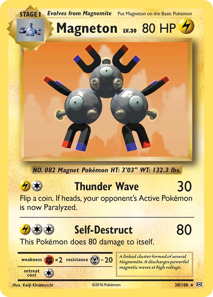 Magneton (38/108) (Theme Deck Exclusive) [XY: Evolutions] | RetroPlay Games