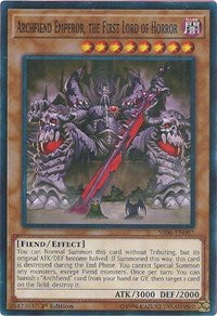 Archfiend Emperor, the First Lord of Horror [SR06-EN007] Common | RetroPlay Games