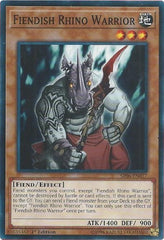 Fiendish Rhino Warrior [SR06-EN017] Common | RetroPlay Games