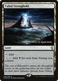 Cabal Stronghold [Dominaria Promos] | RetroPlay Games