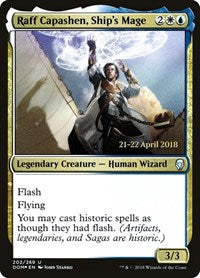 Raff Capashen, Ship's Mage [Dominaria Promos] | RetroPlay Games