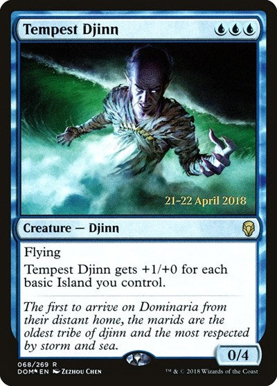 Tempest Djinn [Dominaria Promos] | RetroPlay Games