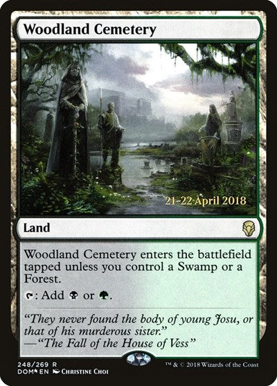 Woodland Cemetery [Dominaria Promos] | RetroPlay Games