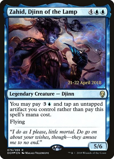 Zahid, Djinn of the Lamp [Dominaria Promos] | RetroPlay Games