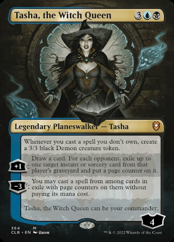 Tasha, the Witch Queen (Borderless) [Commander Legends: Battle for Baldur's Gate] | RetroPlay Games