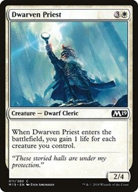 Dwarven Priest [Core Set 2019] | RetroPlay Games