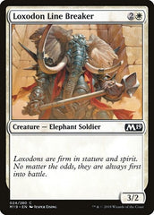 Loxodon Line Breaker [Core Set 2019] | RetroPlay Games