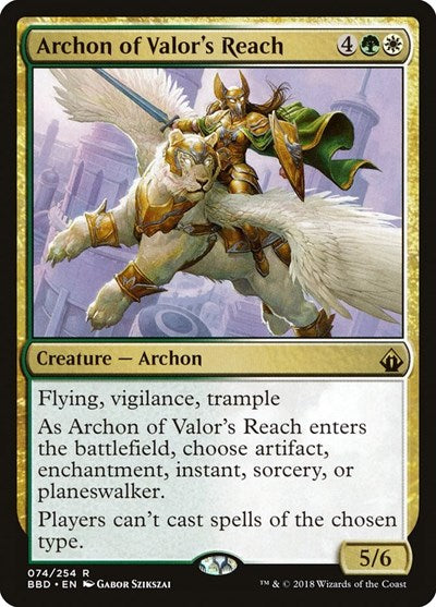 Archon of Valor's Reach [Battlebond] | RetroPlay Games