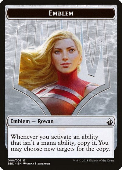 Emblem - Rowan [Battlebond Tokens] | RetroPlay Games
