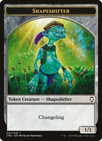 Shapeshifter Token [Commander Anthology Volume II Tokens] | RetroPlay Games