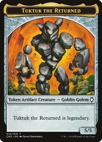 Tuktuk the Returned Token [Commander Anthology Volume II Tokens] | RetroPlay Games