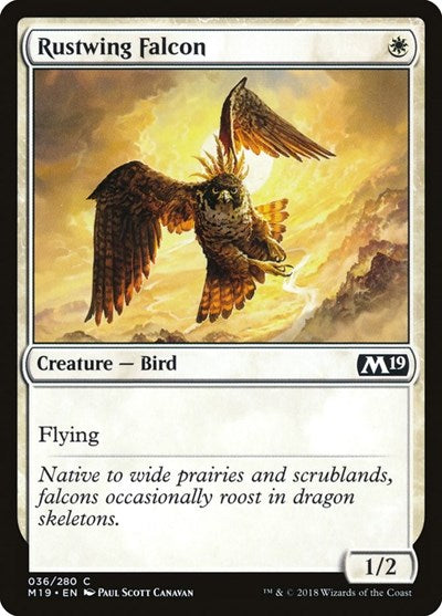 Rustwing Falcon [Core Set 2019] | RetroPlay Games
