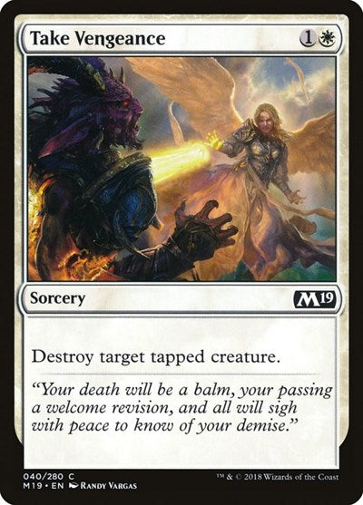 Take Vengeance [Core Set 2019] | RetroPlay Games