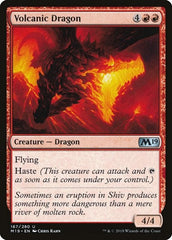 Volcanic Dragon [Core Set 2019] | RetroPlay Games