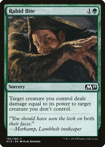 Rabid Bite [Core Set 2019] | RetroPlay Games