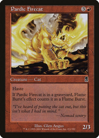 Pardic Firecat [Odyssey] | RetroPlay Games