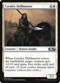 Cavalry Drillmaster [Core Set 2019] | RetroPlay Games