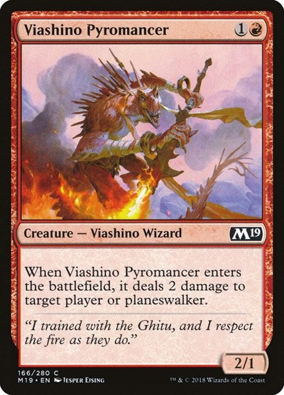 Viashino Pyromancer [Core Set 2019] | RetroPlay Games