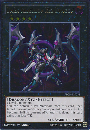 Dark Rebellion Xyz Dragon [NECH-EN053] Ultimate Rare | RetroPlay Games