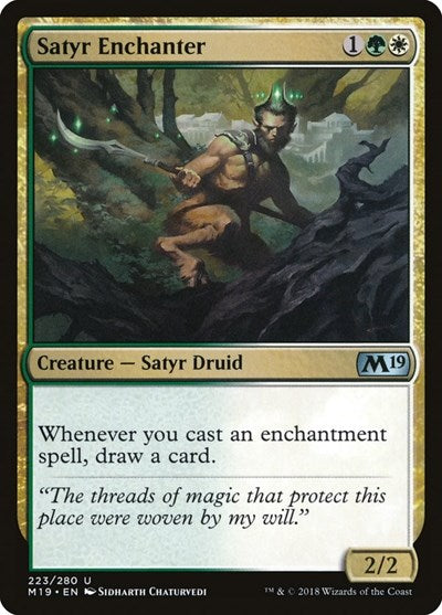 Satyr Enchanter [Core Set 2019] | RetroPlay Games