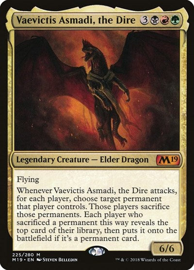 Vaevictis Asmadi, the Dire [Core Set 2019] | RetroPlay Games