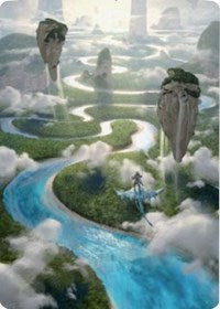 Clearwater Pathway Art Card [Zendikar Rising Art Series] | RetroPlay Games