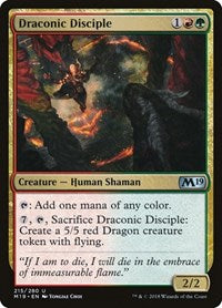 Draconic Disciple [Core Set 2019] | RetroPlay Games