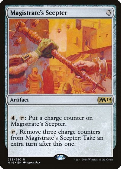 Magistrate's Scepter [Core Set 2019] | RetroPlay Games