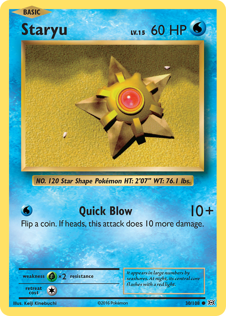 Staryu (30/108) [XY: Evolutions] | RetroPlay Games