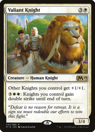 Valiant Knight [Core Set 2019] | RetroPlay Games