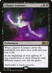 Liliana's Contract [Core Set 2019] | RetroPlay Games
