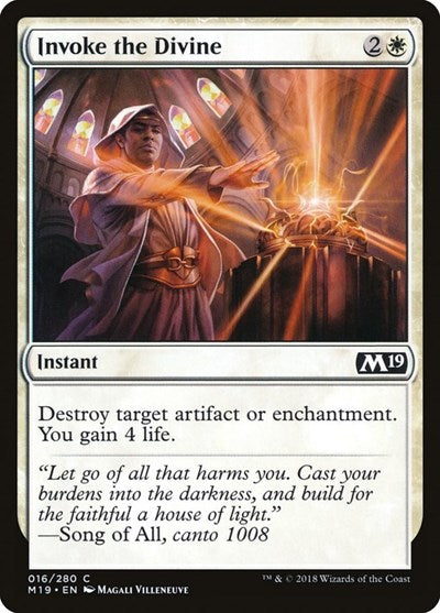Invoke the Divine [Core Set 2019] | RetroPlay Games