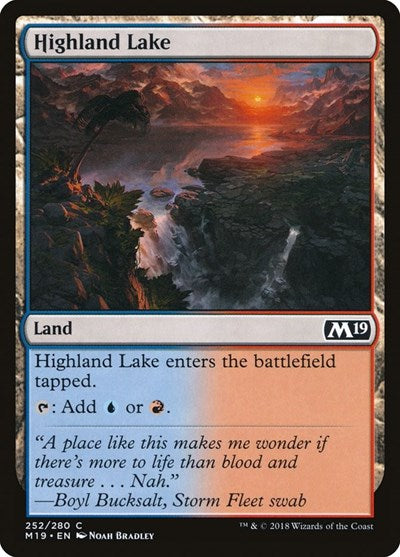 Highland Lake [Core Set 2019] | RetroPlay Games